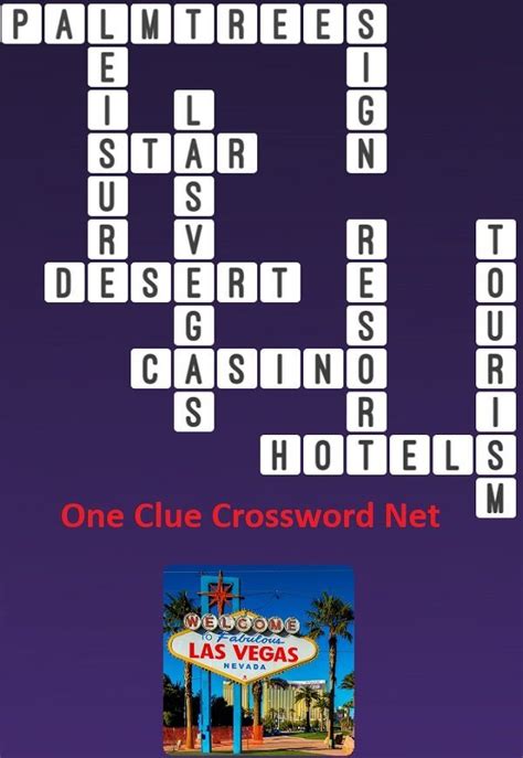  classic vegas casino crossword